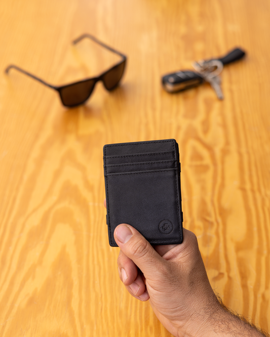 RFID Magic Wallet in Black