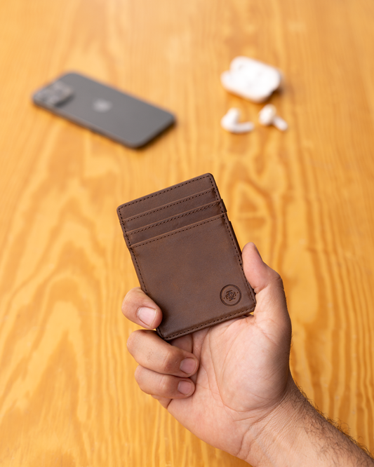 RFID Magic wallet in Brown